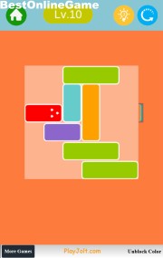 無料パズルゲーム Unblock Color Unityゲーム