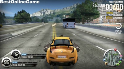 無料レースゲーム Burnin Rubber 4 Shockwaveゲーム