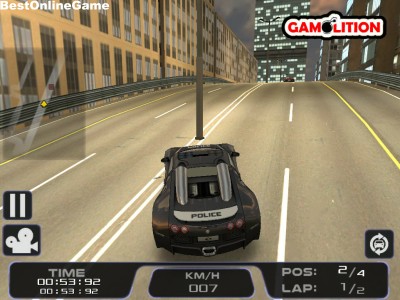 無料レースゲーム Dubai Police Supercars Rally Unity Webglゲーム