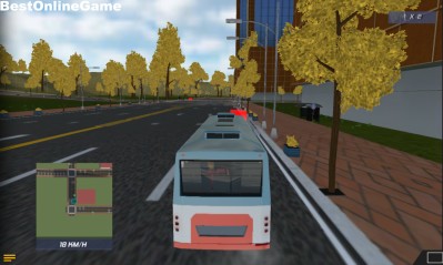 無料シミュレーションゲーム City Bus Driver Unity Webglゲーム