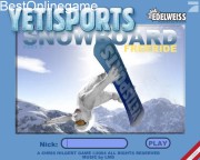 Yetisports 7 Snowboard Freeride